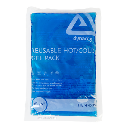 (Case) Reusable Hot and Cold Gel Packs – Multiple Configurations – Dynarex SKU 4506