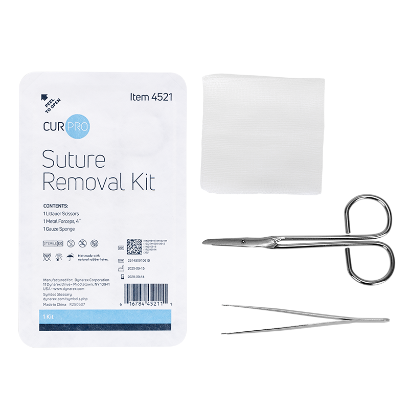 (Case) Staple - Suture Removal Kits – Multiple Configurations – Dynarex SKU 4521