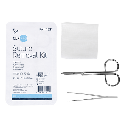 (Case) Staple - Suture Removal Kits – Multiple Configurations – Dynarex SKU 4521
