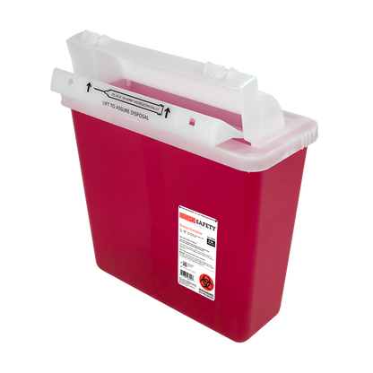 (Case) Sharps Containers – Multiple Configurations – Dynarex SKU 4624