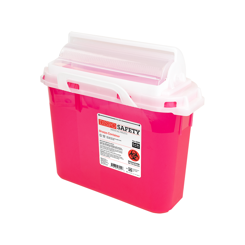 (Case) Sharps Containers – Multiple Configurations – Dynarex SKU 4625