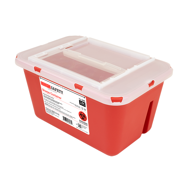 (Case) Sharps Containers – Multiple Configurations – Dynarex SKU 4626