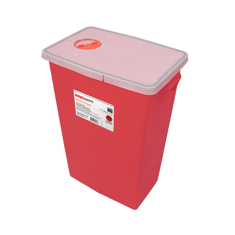 (Case) Sharps Containers – Multiple Configurations – Dynarex SKU 4634