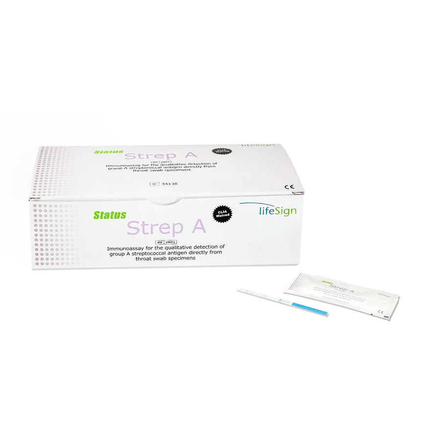 (Box) Status™ Strep A Plus Rapid Test Kit CLIA Waived, 50/Bx – Big Ben ...