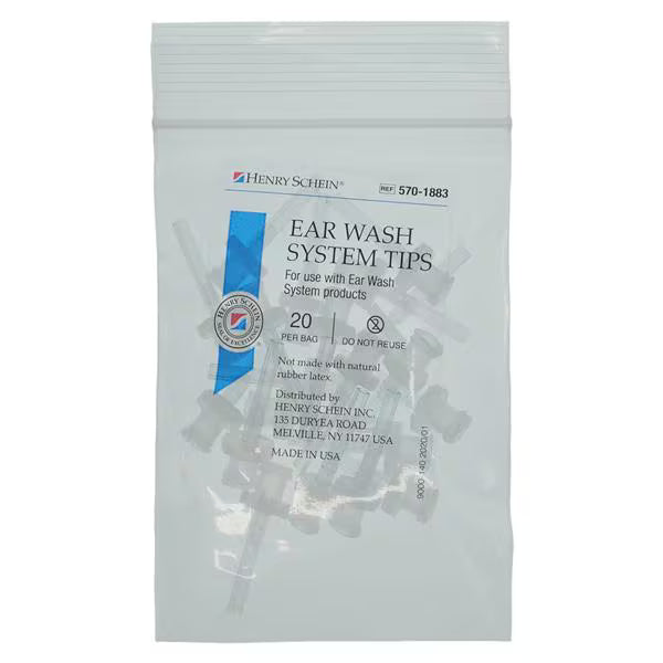 (Bag) Ear Wash Tips 20/Bg