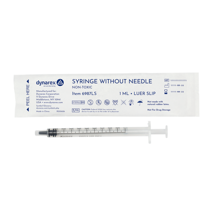 (Case) Syringes Without Needle – Multiple Configurations – Dynarex SKU 6987