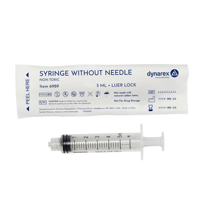 (Case) Syringes Without Needle – Multiple Configurations – Dynarex SKU 6989