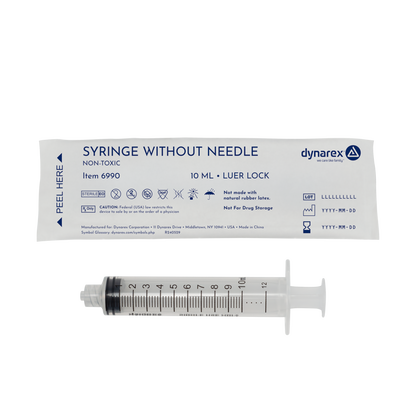 (Case) Syringes Without Needle – Multiple Configurations – Dynarex SKU 6990