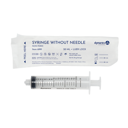 (Case) Syringes Without Needle – Multiple Configurations – Dynarex SKU 6991