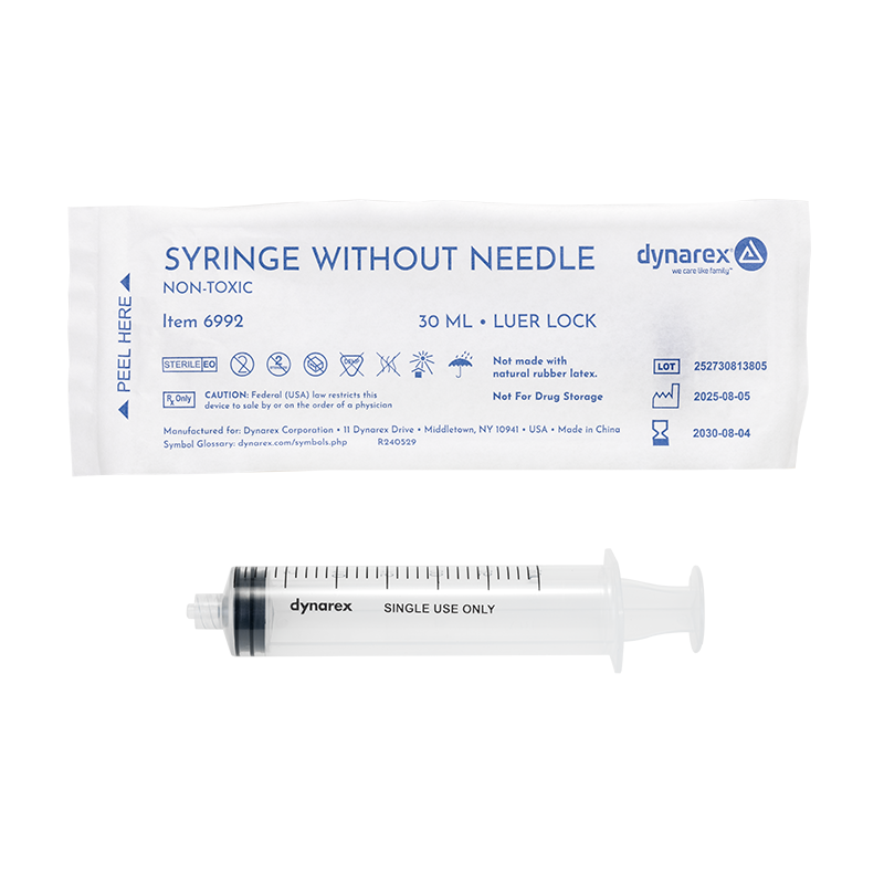 (Case) Syringes Without Needle – Multiple Configurations – Dynarex SKU 6992
