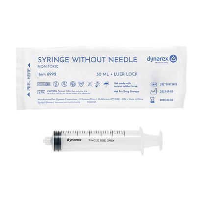 (Case) Syringes Without Needle – Multiple Configurations – Dynarex SKU 6992