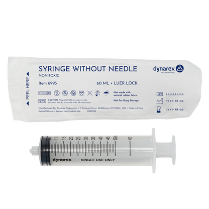 (Case) Syringes Without Needle – Multiple Configurations – Dynarex SKU 6993