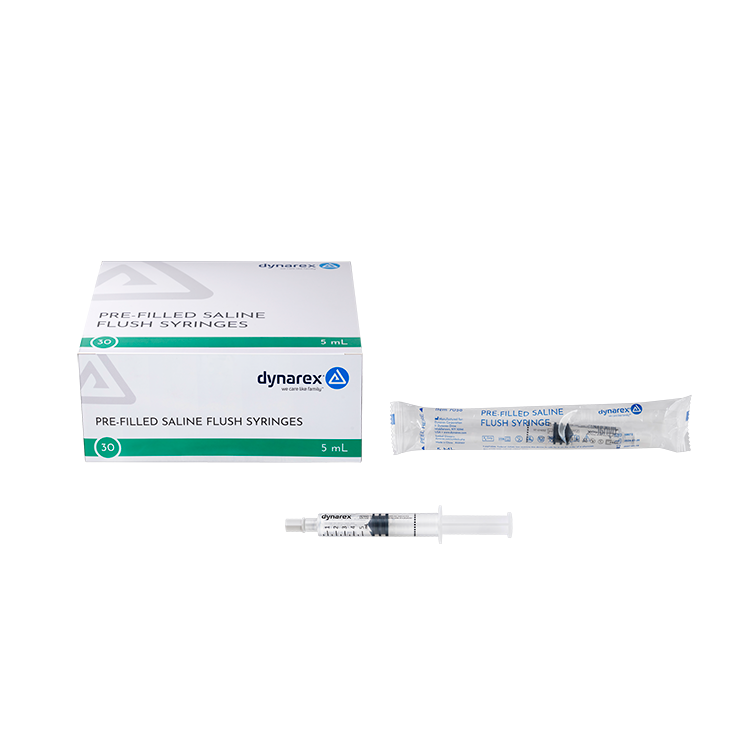 (Each) Pre-Filled Saline Flush Syringes – Multiple Configurations – Dynarex SKU 7058