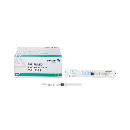 (Each) Pre-Filled Saline Flush Syringes – Multiple Configurations – Dynarex SKU 7059