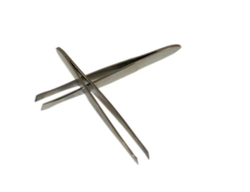 (Each) First Aid Only Steel Forceps, 3.5"