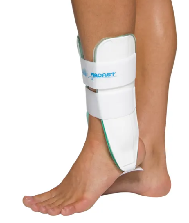 (Each) Aircast Ankle Sprain Care Kit, Standard, Left