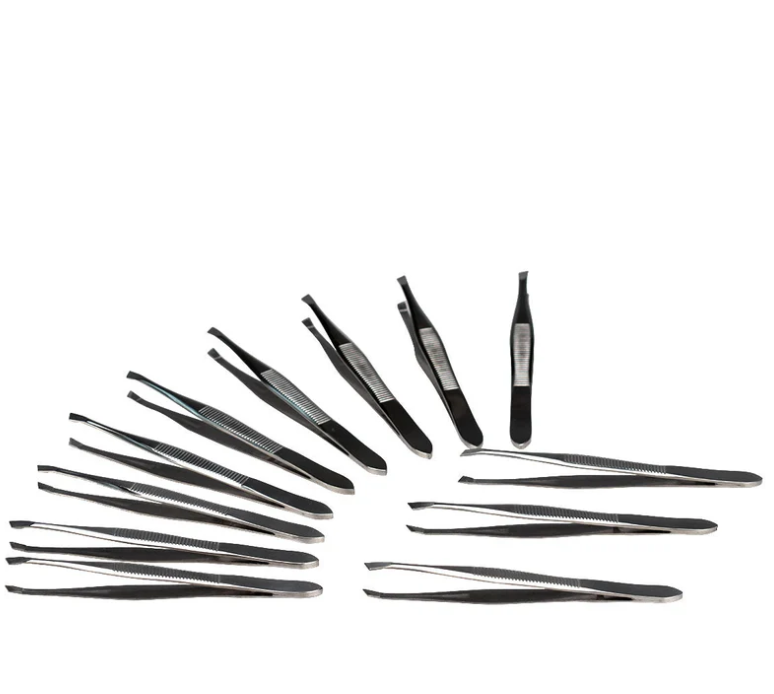(Bag) First Aid Only 3.5" Steel Forceps, 12/Bag