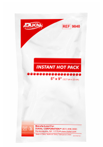 (Case) Dukal Instant Hot Pack 5" x 9", Non-Sterile, 24/CS