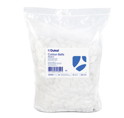 (Case) Dukal Cotton Balls, Non-Sterile, 2 BG/CS