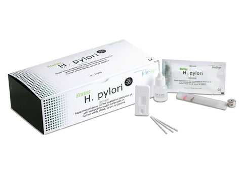 (Box) Status H. Pylori Rapid Test Kit CLIA Waived, 30/Bx