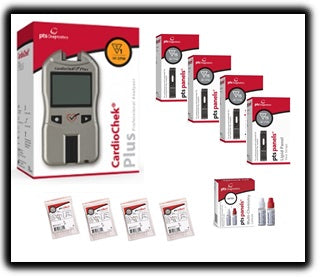 Lipid test Panel Test Strip CLIA Waived 2/Pk & its analyzer