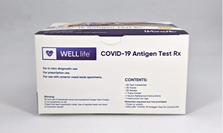 (BOX) WELLlife™ COVID-19 Antigen Test 25test/box