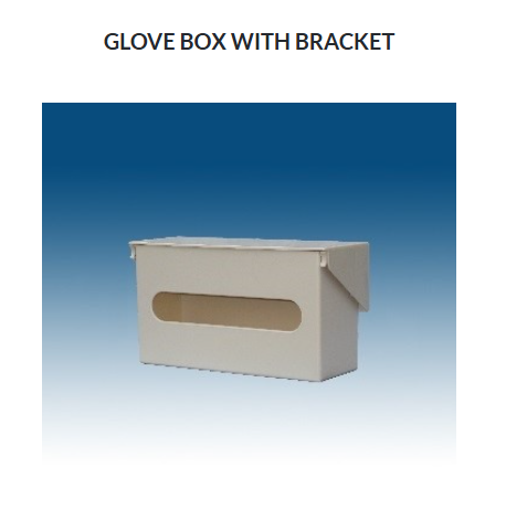(Each) Glove Boxes Dispenser with Bracket for wall mount 2 sets/case