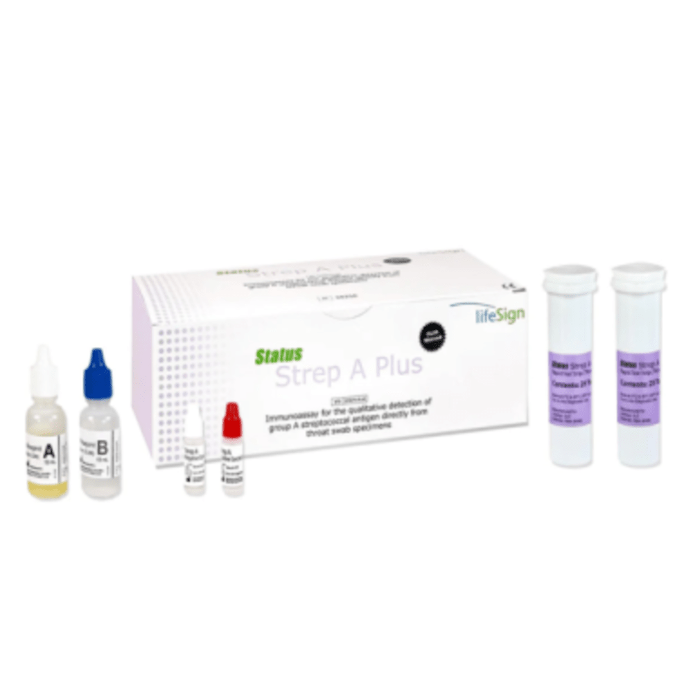 (Box) Status™ Strep A Plus Rapid Test Kit CLIA Waived, 50/Bx – Big Ben ...