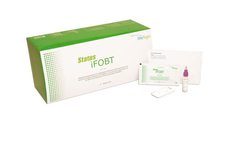 (Box) Status iFOBT Rapid Test Kit CLIA Waived