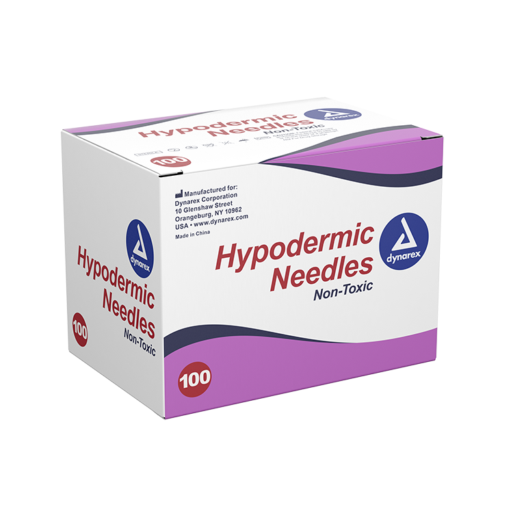(Box) Hypodermic Needle - Non-Toxic 100/box 10/case