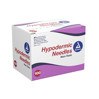 (Box) Hypodermic Needle - Non-Toxic 100/box 10/case