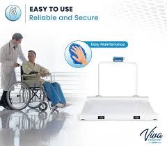 Viva Comfort Bariatric Digital Wheelchair Scale with Dual Ramps & BMI