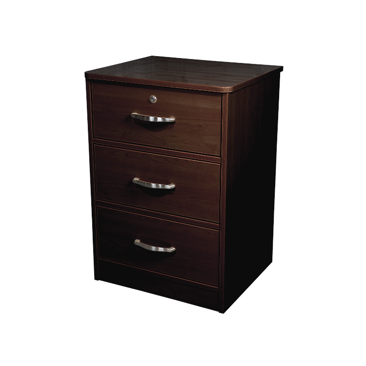 Dynarex Three Drawer Nightstand 12502-MH