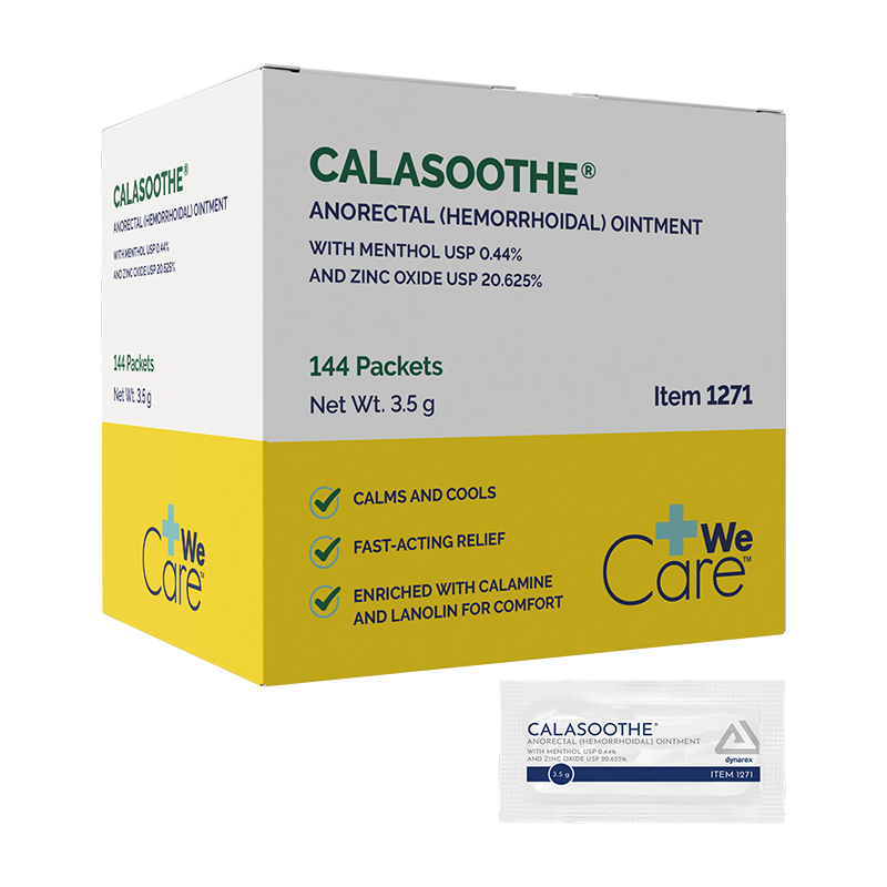 CalaSoothe Skin Protectant – Tubes & Packets – Dynarex SKU 1271