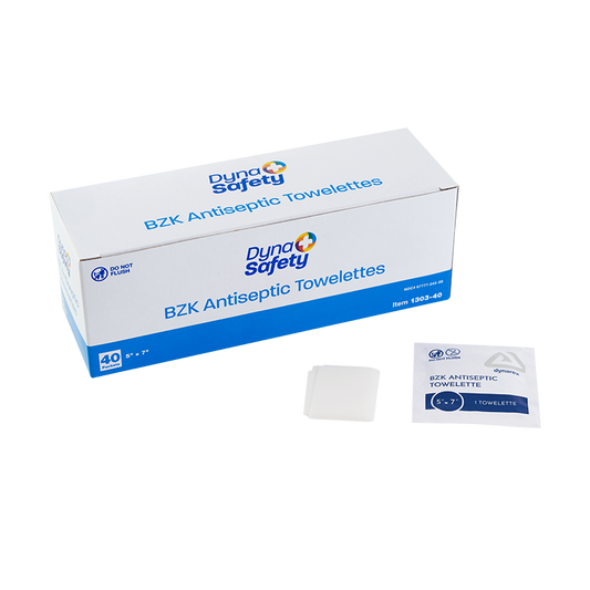 BZK Antispetic Towelettes 5" x 7" (10)– Universal Foil 1303-40