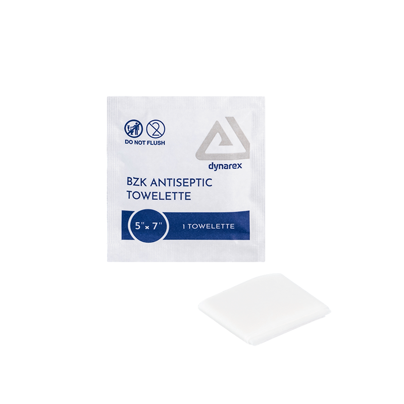 BZK Antiseptic Towelettes - 5 x 7in 1331