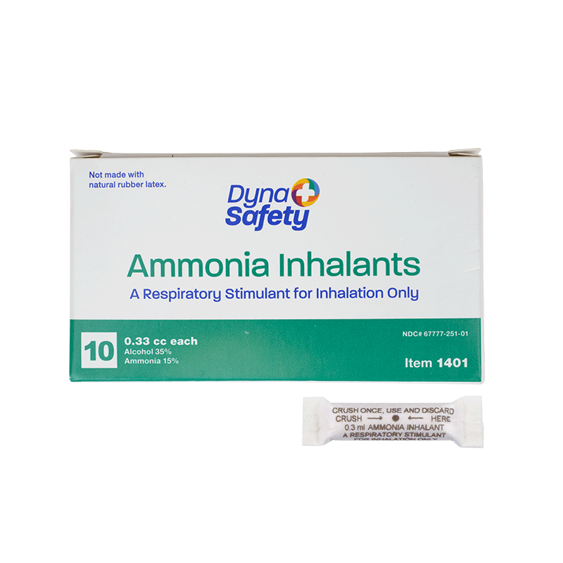 Ammonia Inhalants (Ampule) .33cc 1401
