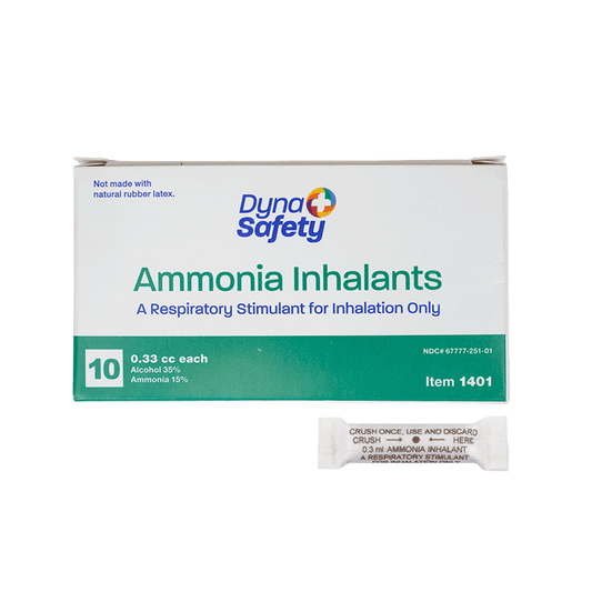 Ammonia Inhalants (Ampule) .33cc 1401