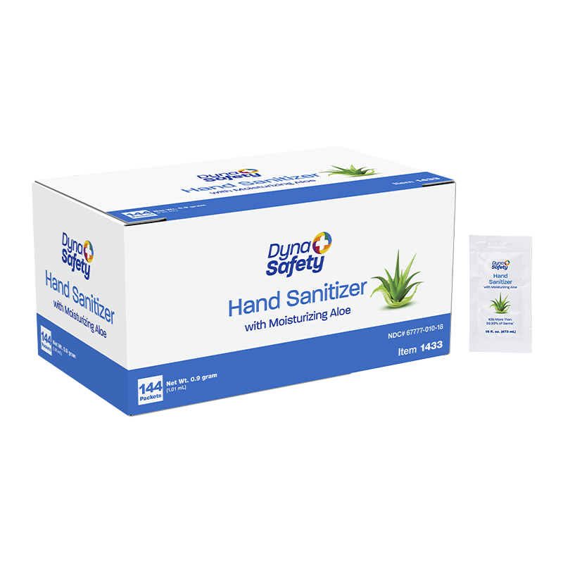Instant Hand Sanitizer .9 g packet 1433