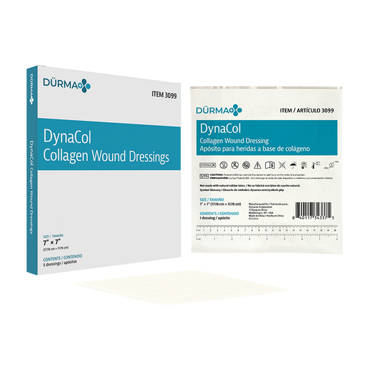 DynaCol Collagen Wound Dressings – Multiple Sizes – Dynarex SKU 3099