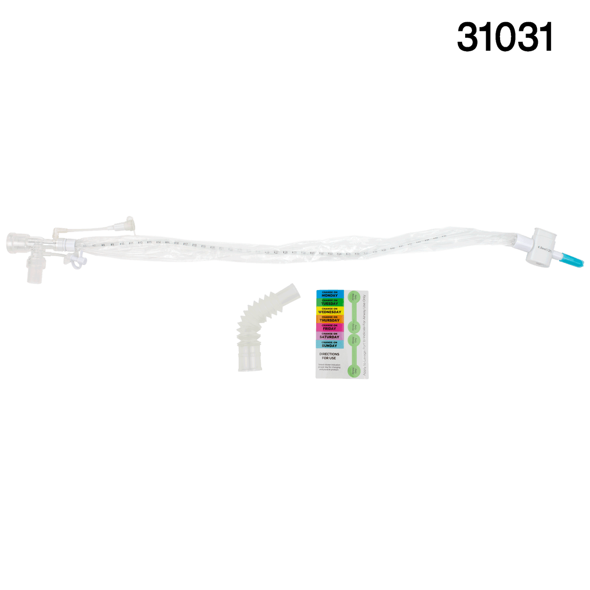 Closed-Suction Endotracheal Catheters – 10/Bx, 2 Bx/Cs – Dynarex SKU 31031