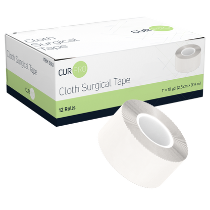 (Case) Cloth Surgical Tape – Multiple Sizes & Case Packs – Dynarex SKU 3562
