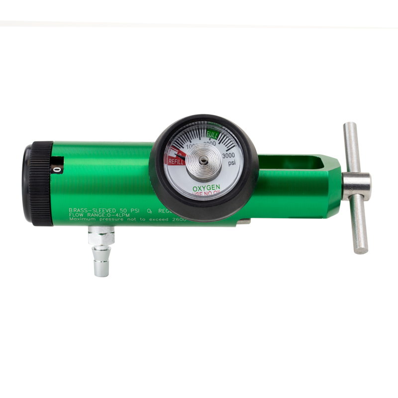 CGA Oxygen Regulators – Multiple Flow Rates & Outlets – Dynarex SKU 36350