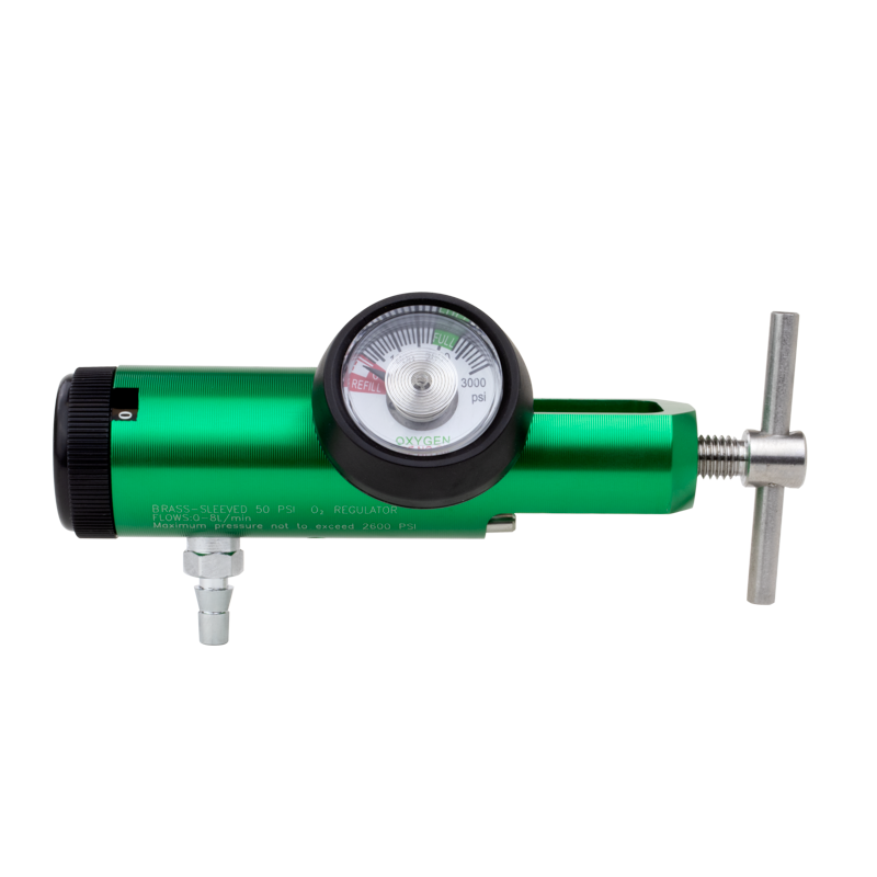 CGA Oxygen Regulators – Multiple Flow Rates & Outlets – Dynarex SKU 36351