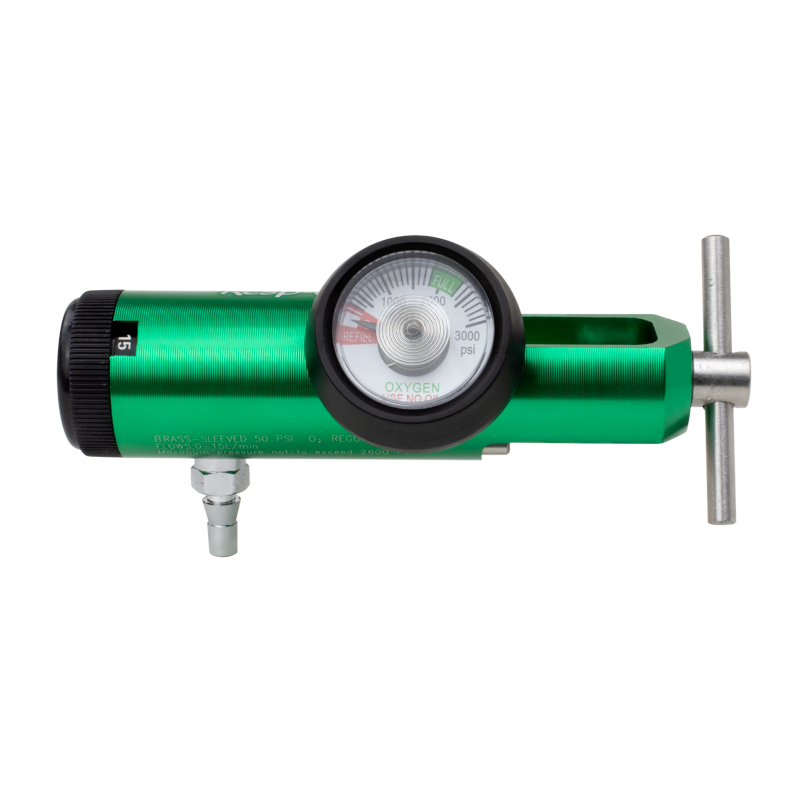 CGA Oxygen Regulators – Multiple Flow Rates & Outlets – Dynarex SKU 36352