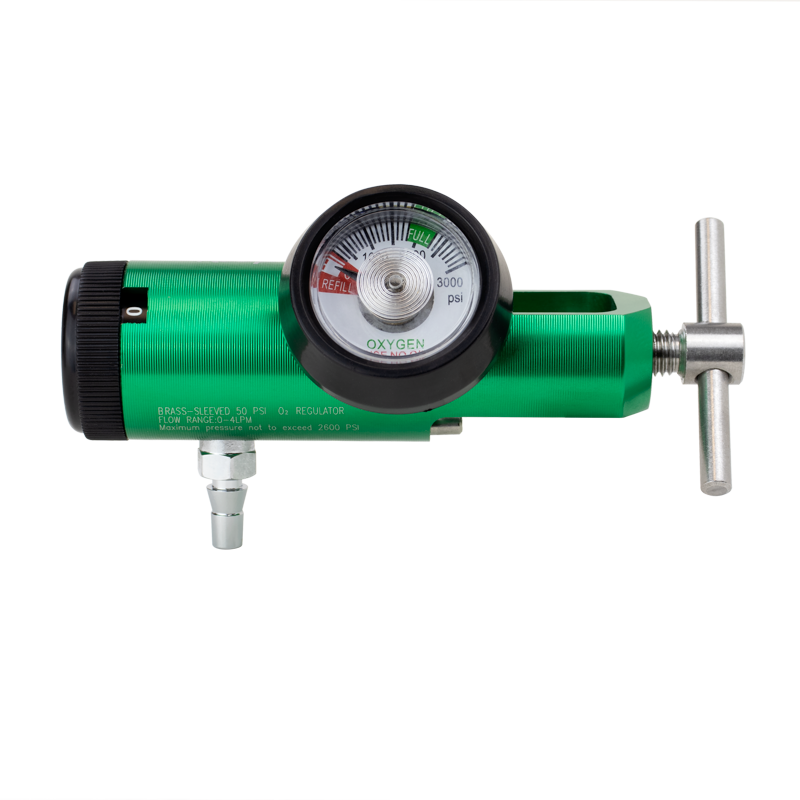 CGA Oxygen Regulators – Multiple Flow Rates & Outlets – Dynarex SKU 36354