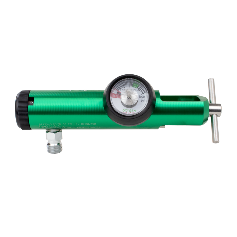 CGA Oxygen Regulators – Multiple Flow Rates & Outlets – Dynarex SKU 36359