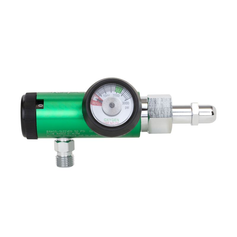 CGA Oxygen Regulators – Multiple Flow Rates & Outlets – Dynarex SKU 36370