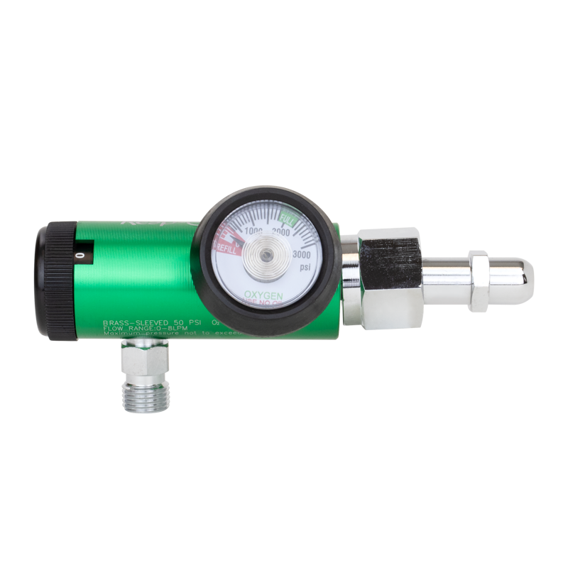 CGA Oxygen Regulators – Multiple Flow Rates & Outlets – Dynarex SKU 36371