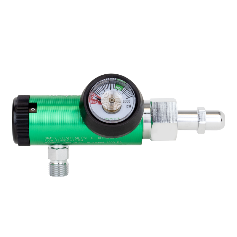 CGA Oxygen Regulators – Multiple Flow Rates & Outlets – Dynarex SKU 36372